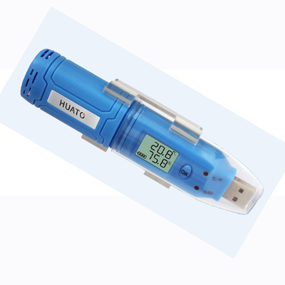 China Minitemperatur und Feuchtigkeit USB-Datenlogger-blaue Farbinterner Sensor fournisseur