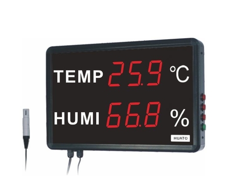 China 30 Meter Digital-Thermometer-Hygrometer-externe Sonden-für Lager fournisseur