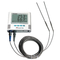 Doppel-externer Ofen-Temperatur-Datenlogger des Sensor-PT100 mit analysierter Software fournisseur