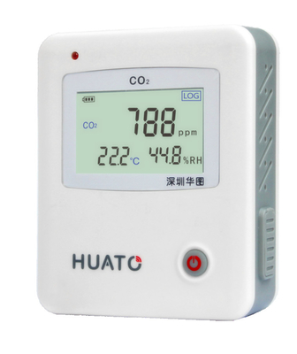 China Kleines Kohlendioxyd-Datenlogger-CO2-/Temperatur-Feuchtigkeits-Meter fournisseur