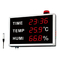 Setzen Sie Temperaturfeuchtigkeit gleichzeitig Zeit Digital-Thermometers und -hygrometers für Lager und Raum fest fournisseur
